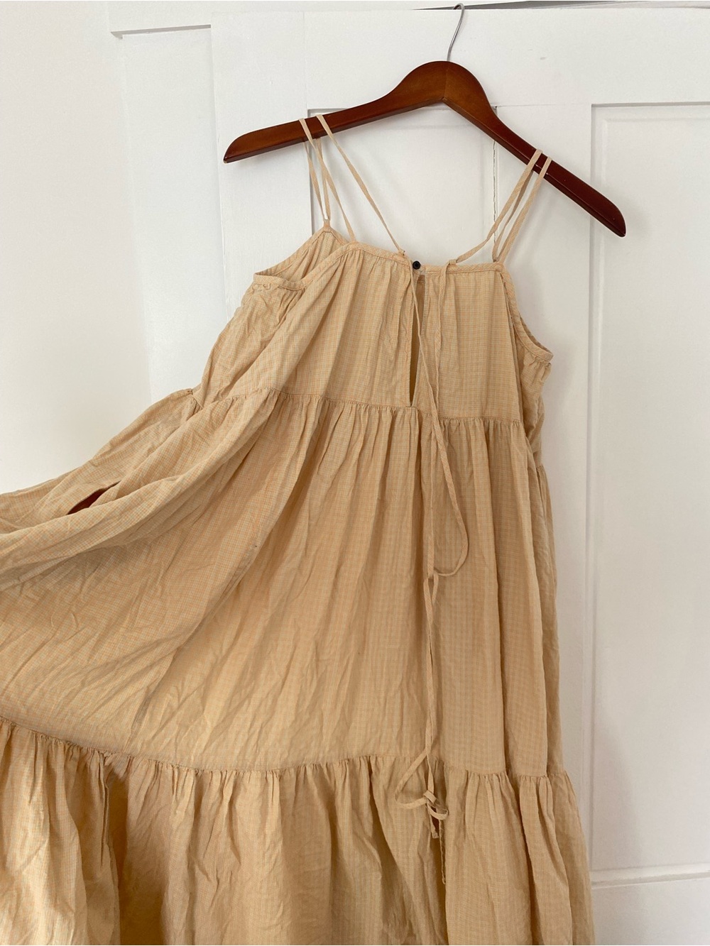 Everlane Beige Cotton Maxi Sundress - Picture 4 of 4